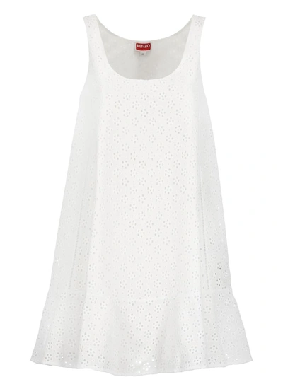 Shop Kenzo Dresses White