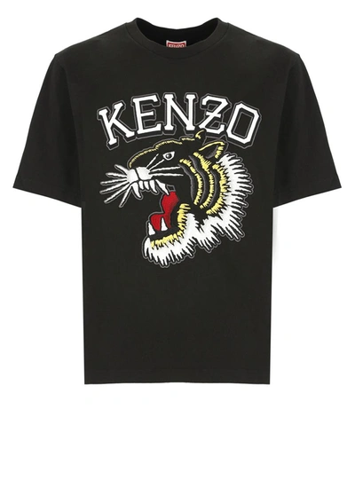 Shop Kenzo T-shirts And Polos Black