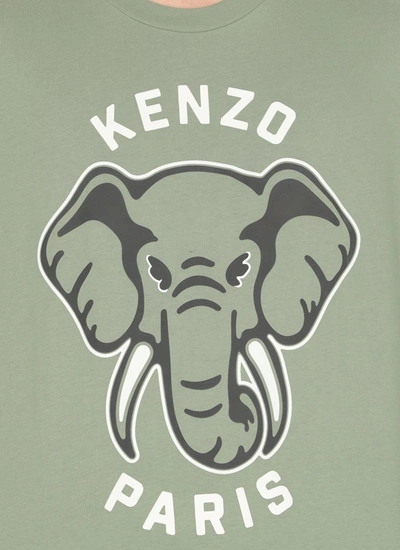 Shop Kenzo T-shirts And Polos Green