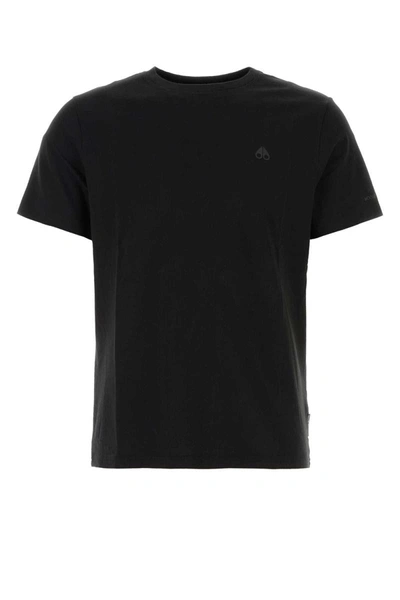 Shop Moose Knuckles T-shirt In Black