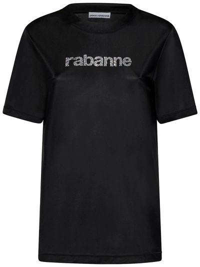Shop Rabanne Paco  T-shirt In Nero
