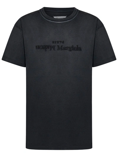 Shop Maison Margiela T-shirt In Nero