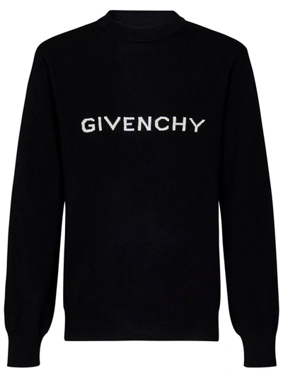 Shop Givenchy Sweater In Nero