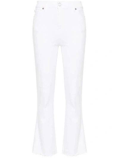 Shop 7 For All Mankind Hw Slim Kick Luxvinsol Denim Clothing In White
