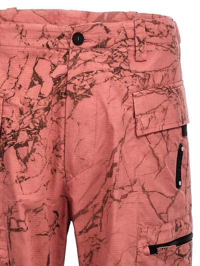 A-cold-wall* A Cold Wall* 'crimson Overdye Static Zip' Pants In Pink