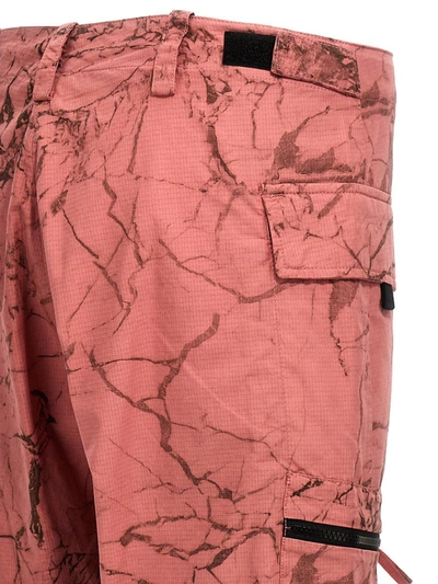 A-cold-wall* A Cold Wall* 'crimson Overdye Static Zip' Pants In Pink