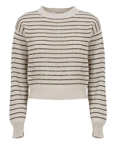 Shop Brunello Cucinelli Sweaters Natural