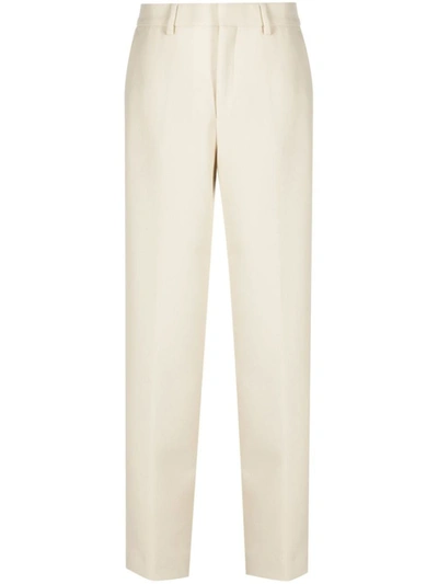 Closed Satin-finish Tailored Trousers In 276 Shetland