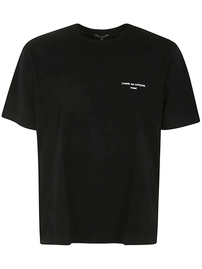 Shop Comme Des Garçons Homme Deux Comme Des Garçons Homme Iconic T-shirt With Logo Clothing In Black