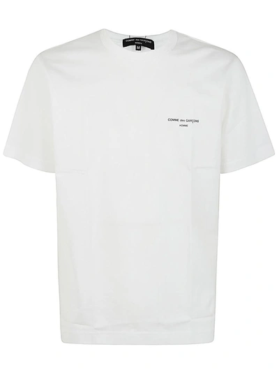 Shop Comme Des Garçons Homme Deux Comme Des Garçons Homme Iconic T-shirt With Logo Clothing In White