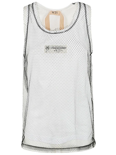 Shop N°21 Jersey Tank Top Clothing In White