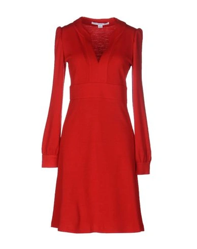 Diane Von Furstenberg Short Dress In Red