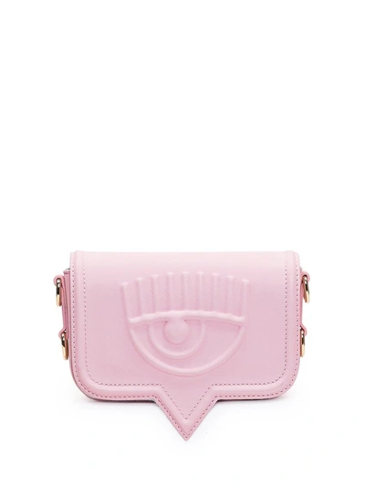 Shop Chiara Ferragni Small Eyelike Bag In Pink