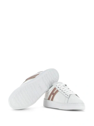Shop Hogan Sneakers H365 Shoes In White