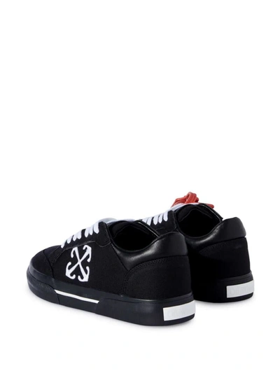 Shop Off-white New Vulcanized Sneakers Shoes In Black