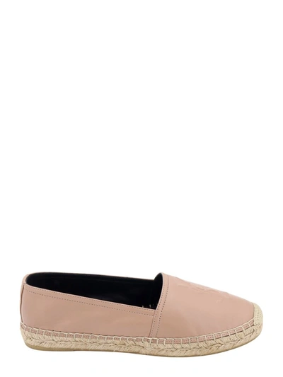 Shop Saint Laurent Cassandre In Beige