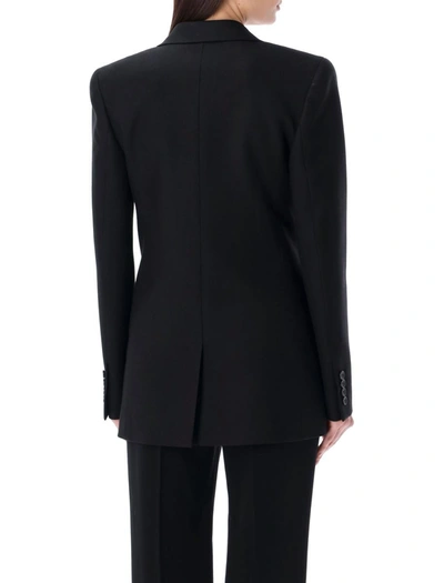 Shop Saint Laurent Doublebreast Jacket In Black