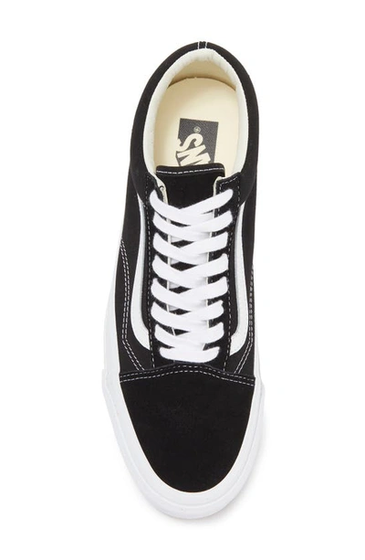 Shop Vans Premium Old Skool Canvas Sneaker In Lx Black/ White