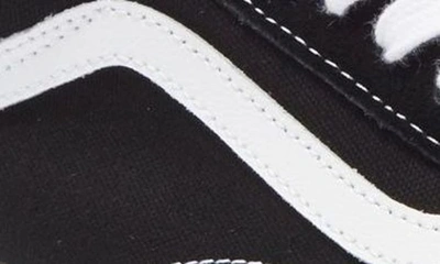 Shop Vans Premium Old Skool Canvas Sneaker In Lx Black/ White