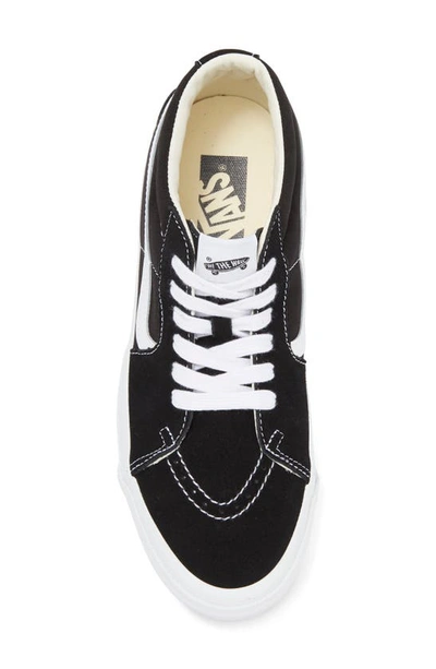 Shop Vans Premium Sk8-mid Reissue Sneaker In Lx Black/ White