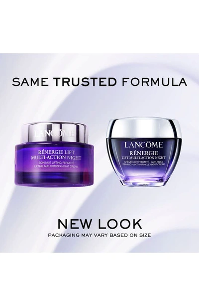 Lancôme Renergie Multi-action Lift And Firm Anti-aging Night Cream Moisturizer - 2.6 oz