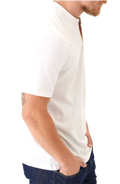 Threads 4 Thought Chester Classic Short Sleeve Henley In White