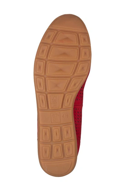 Ara Sh Perf Flat In Flame Red