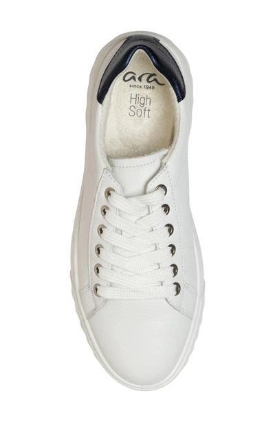 Ara Mikky Platform Sneaker In White