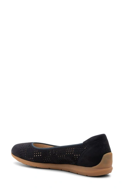 Shop Ara Sh Perf Flat In Navy