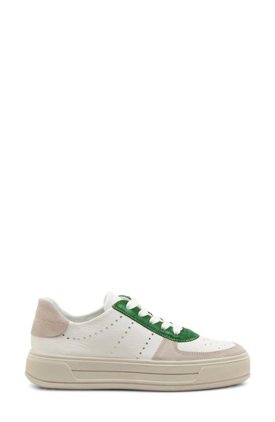 Ara Calgary Platform Sneaker In Green