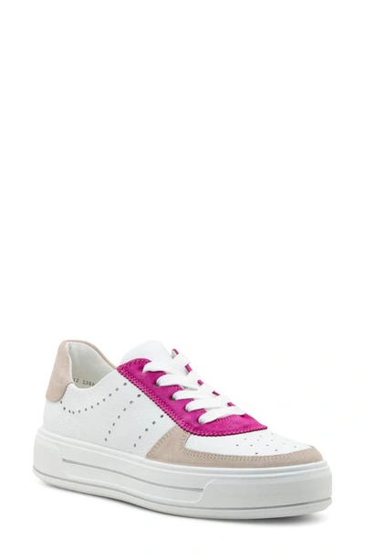 Shop Ara Calgary Platform Sneaker In Pink