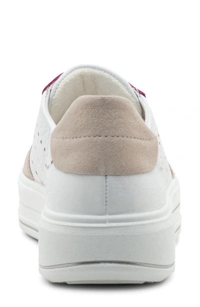 Shop Ara Calgary Platform Sneaker In Pink