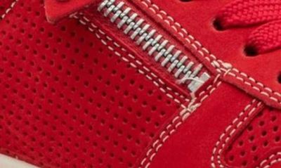 Shop Ara Opal Zip Sneaker In Red