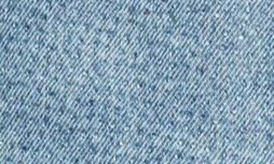 Alexander Wang Short En Jean Détails Strass In Vintage Light Indigo