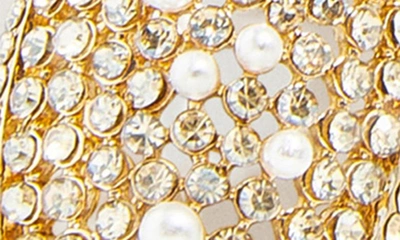 Shop Baublebar Champagne Glass Crystal Drop Earrings In Gold/ Multi