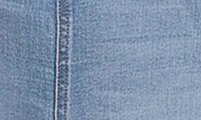 Shop Guess Janea High Waist Denim Shorts In Blue