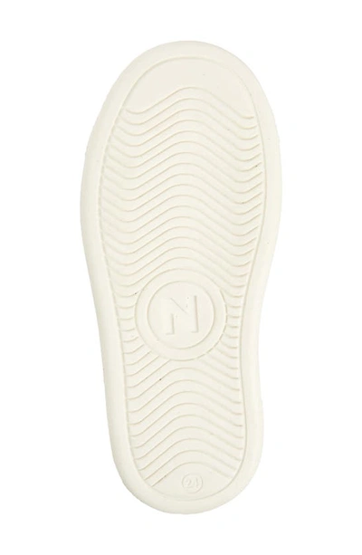 Shop Naturino Hasselt Zip Sneaker In White-platinum