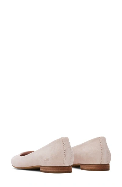 Toms Women's Briella Square Toe Ballet Flats In Pink