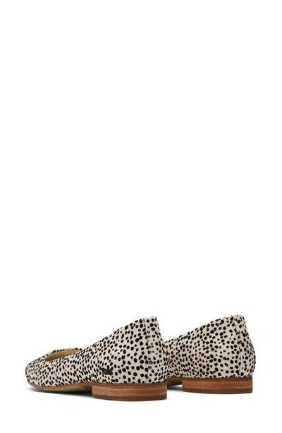 Toms Briella 10020817 Ballet Flat Women 7 Beige Cheetah Print Square Toe Khd1485 In Animal Print
