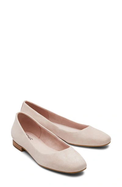 Toms Women's Briella Square Toe Ballet Flats In Pink