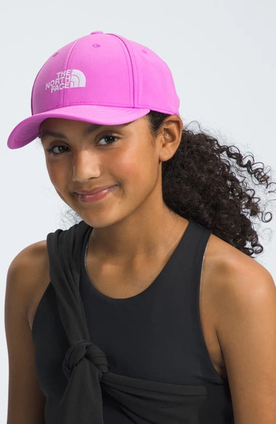 Shop The North Face Kids' Recycled 66 Classic Baseball Cap In Violet Crocus
