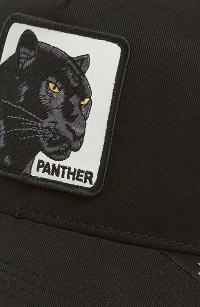 Shop Goorin Bros The Panther Trucker Hat In Black