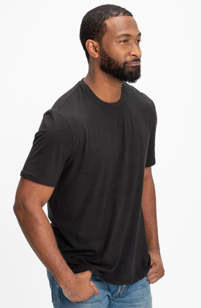 Shop Threads 4 Thought Soloman Luxe Jersey T-shirt In Black