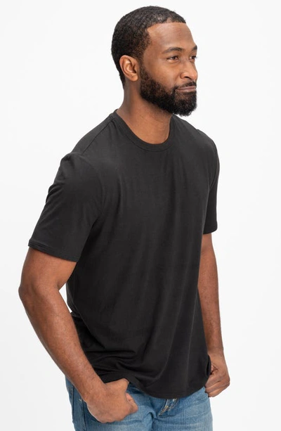 Threads 4 Thought Soloman Luxe Jersey T-shirt In Black