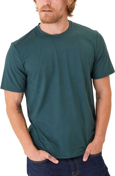 Shop Threads 4 Thought Soloman Luxe Jersey T-shirt In Seagrass