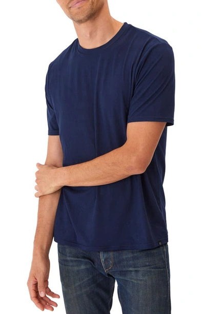 Shop Threads 4 Thought Soloman Luxe Jersey T-shirt In Raw Denim