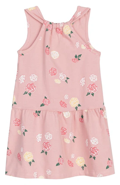 Shop Miles The Label Flower On Rose Dress In Light Pink
