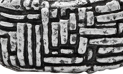 John Varvatos Artisan Sterling Silver Band Ring In Silver