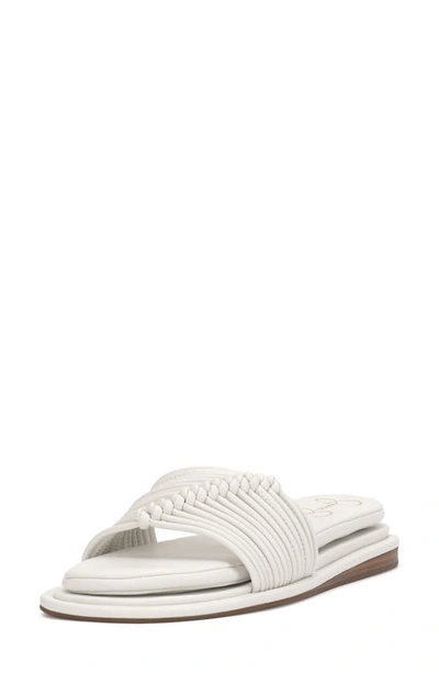 Shop Jessica Simpson Belarina Slide Sandal In Bright White