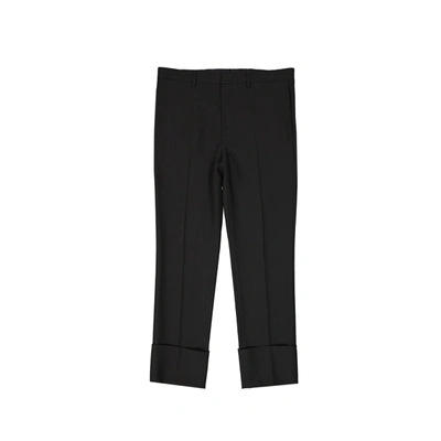 Shop Givenchy Wool Pants In Black